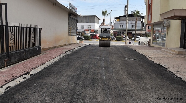 Toroslar&#039;da asfalt çalışmaları aralıksız sürüyor
