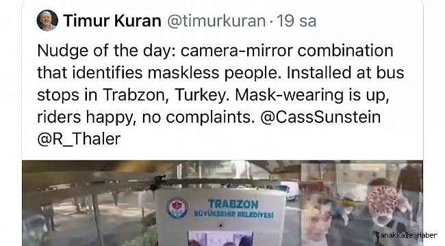 Trabzon&#039;daki bu uygulama Nobel ödüllü ekonomi profesörünün de takdirini kazandı