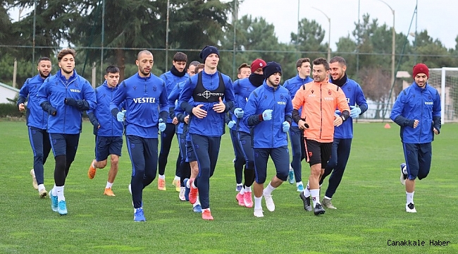 Trabzonspor, Galatasaray maçı hazırlıklarına başladı