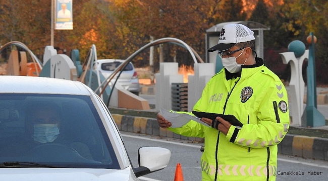 Trafik kurallarına uymayan 580 sürücüye ceza kesildi