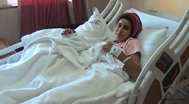 Traktör tekeri ile halat arasına sıkışarak kopan el 9 saatte dikildi