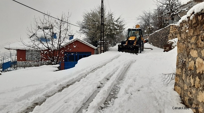 Tunceli'de 83 köy yolu ulaşıma açıldı 49'unda çalışma sürüyor