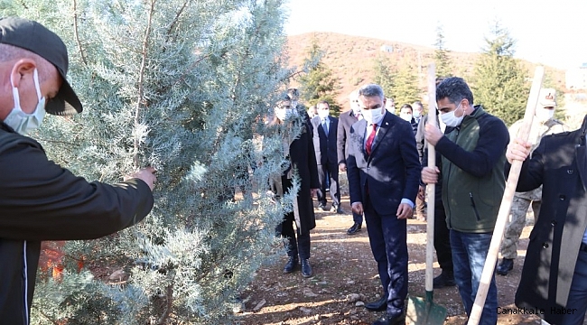 Tunceli&#039;de &quot;Kahraman Sağlık Çalışanları Hatıra Ormanı&quot; oluşturuldu