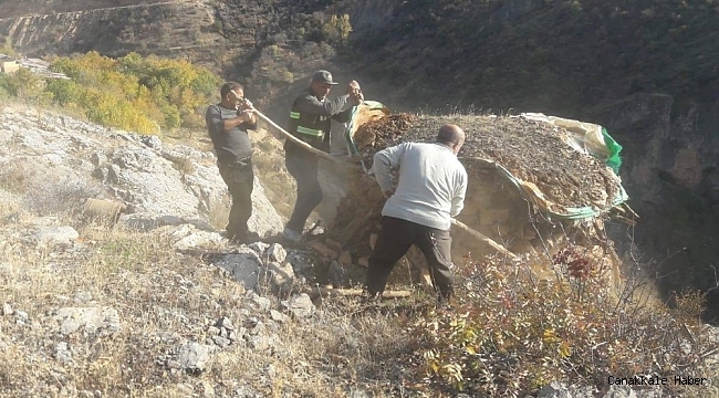 Tunceli&#039;de yaban keçisi avında kullanılan gümeler imha edildi