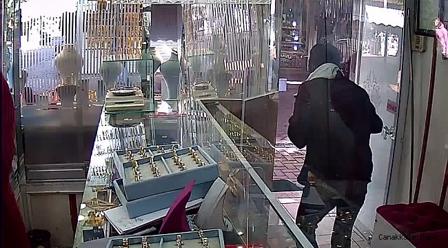 Turgutlu&#039;da kuyumcu soygunu