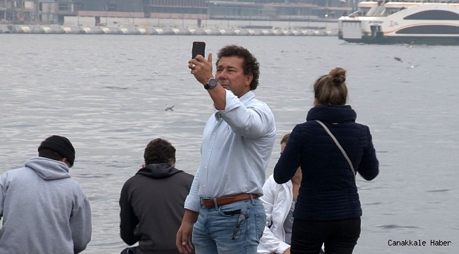 Turistlerin maskesiz mesafesiz İstanbul keyfi