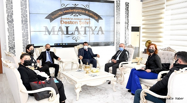 Türkiye İnternet Gazeteciler Federasyonu&#039;nda Başkan Gürkan&#039;a ziyaret