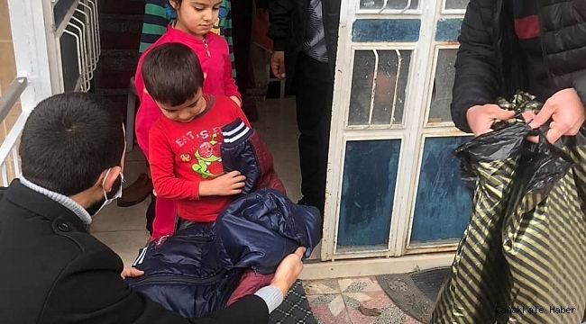 Türkmen çocuklar bu kış üşümeyecek