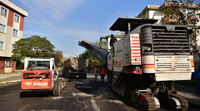 Tuzla&#039;da 2020 yılında 25 bin 880 ton asfalt serildi