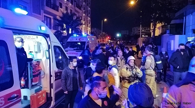 Tuzla'da bir sitenin saunasında korkutan yangın: 8 yaralı