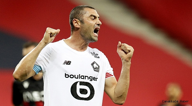 UEFA Avrupa Ligi'nde haftanın futbolcusu Burak Yılmaz