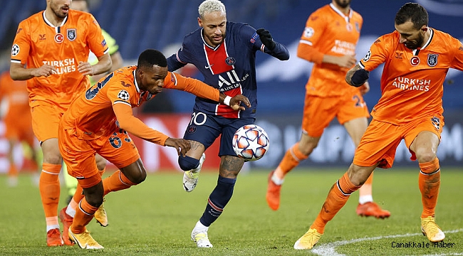 UEFA Şampiyonlar Ligi: Paris Saint Germain: 5 - Medipol Başakşehir: 1