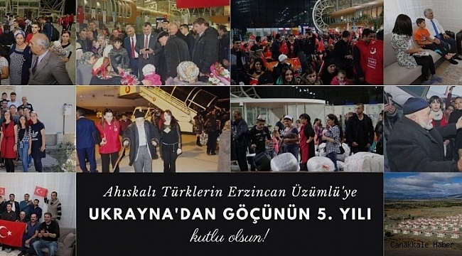 Ukrayna&#039;dan Erzincan&#039;a göçün 5. yılı!