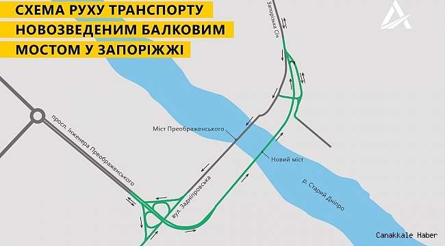 Ukrayna&#039;nın 55 yıllık köprü hayalini Türkler 8 ayda gerçekleştirdi