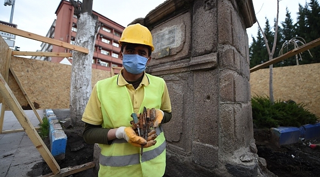 Ulucanlar Cezaevi&#039;nin 135 yıllık çeşmesinden &#039;zula&#039; çıktı