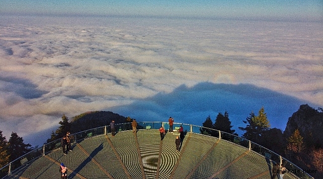 Uludağ&#039;da bulutların dansı