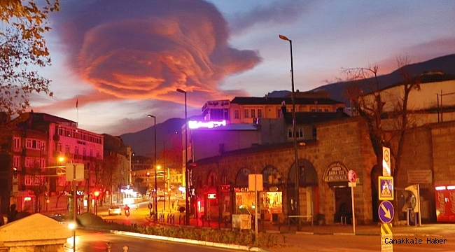 Uludağ&#039;daki bulut görenleri şaşırttı