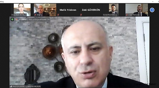 Uluslararası Akademik Sosyal Girişimcilik Çalıştayı online yapıldı