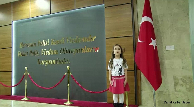 Uşak Emniyetinden &quot;İstiklal Marşı&quot; klibi