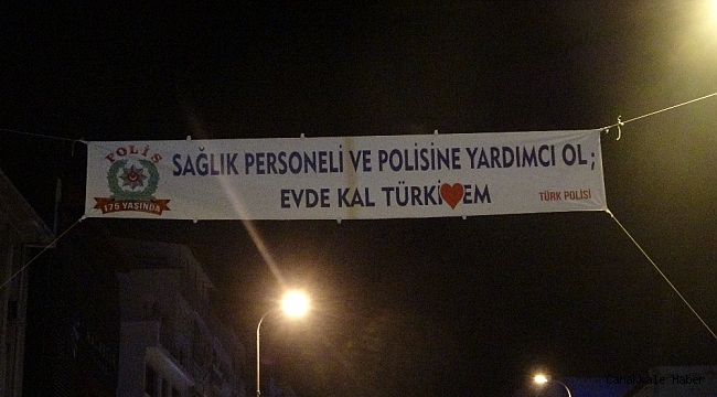 Uşak sokakları sessizliğe büründü