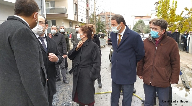 Uşak&#039;ta doğalgaz patlamalarının ardından büyük panik yaşandı