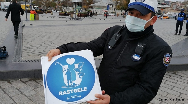 Üsküdar meydan ve belirli noktalarda olta balıkçılarına özel işaretlemeler yapıldı