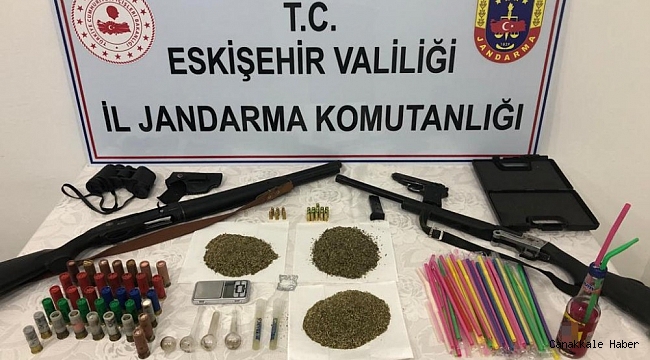 Uyuşturucu partisine jandarma baskını
