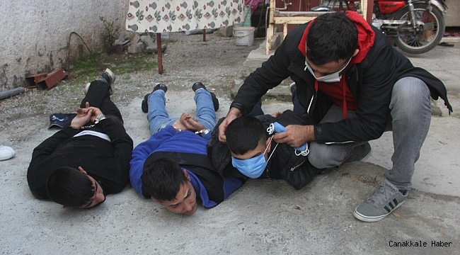 Uyuşturucu tacirlerine film gibi baskın