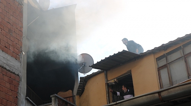 Uzaklaştırması olan koca, evi ateşe verdi