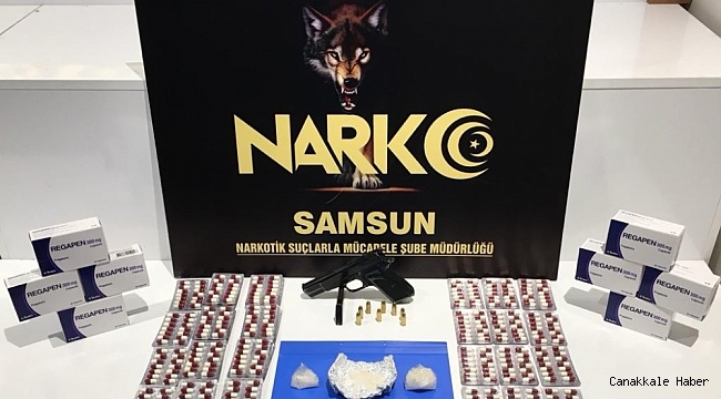 Üzerinde ve evinde uyuşturucuyla yakalandı