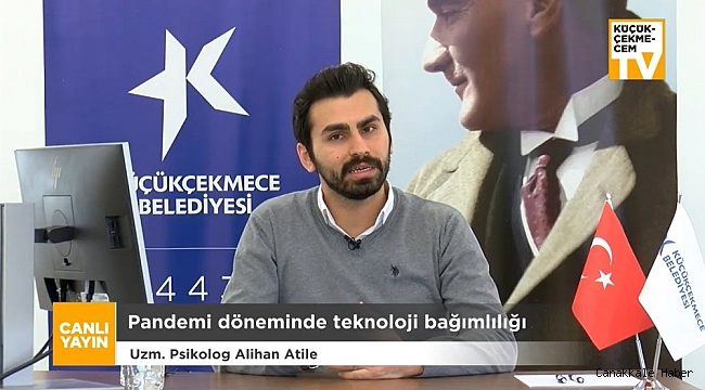 Uzman Psikolog Alihan Atile pandemi döneminde teknoloji bağımlılığını anlattı