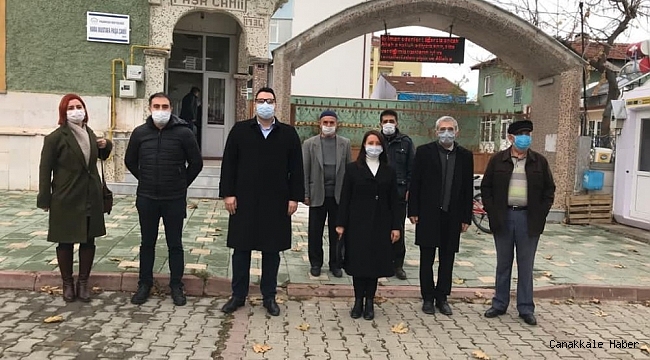 Vakıflar Bölge Müdürü Emek, Kara Mustafa Paşa Camii&#039;nde incelemelerde bulundu