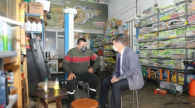 Vali Arslantaş, sanayi esnafıyla bir araya geldi