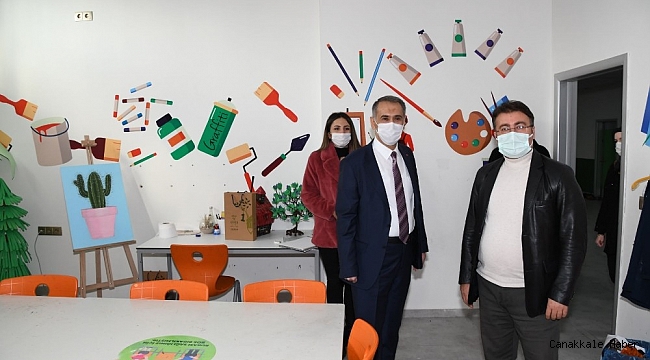 Vali Çuhadar Adıyaman Doğa Kolejini ziyaret etti