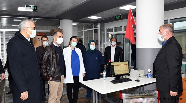 Vali Çuhadar filyasyon ekiplerinin çalışmalarını yerinde inceledi