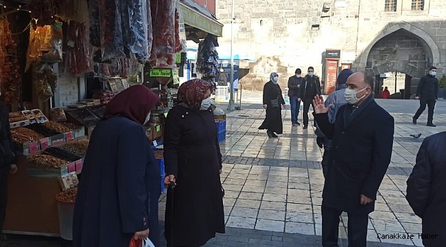 Vali Günaydın, &quot;Kayserililer maske konusuna büyük hassasiyet gösteriyor&quot;