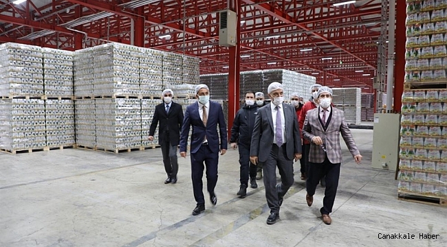 Vali Makas'tan, Türk Kızılay'ına ziyaret