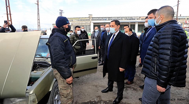 Vali Masatlı Suluova&#039;da esnafı gezdi, yatırım alanlarını inceledi
