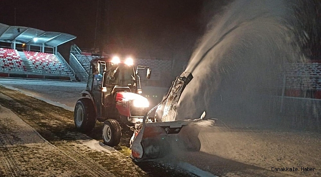 Van Atatürk Şehir Stadı, Van Spor FK- Kastamonu SK maçına hazırlanıyor