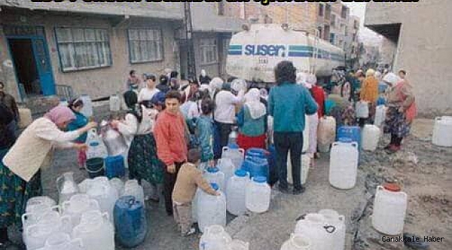 Veysel Eroğlu: &quot;1994 öncesi İstanbul&#039;u susuzlukla Kerbela&#039;ya çeviren malum zihniyet yine susuzluktan bahsetmeye başladı&quot;