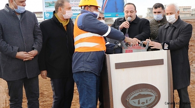 Viranşehir&#039;de 3 milyon 500 bin liralık havuzun temeli atıldı