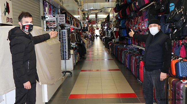 Yabancılar Çarşısı esnafının umudu vatandaş