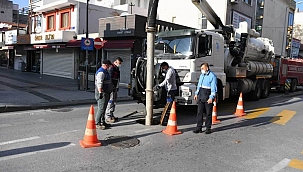 Yağmursuyu Ve Kanalizasyon Hatları temizlendi