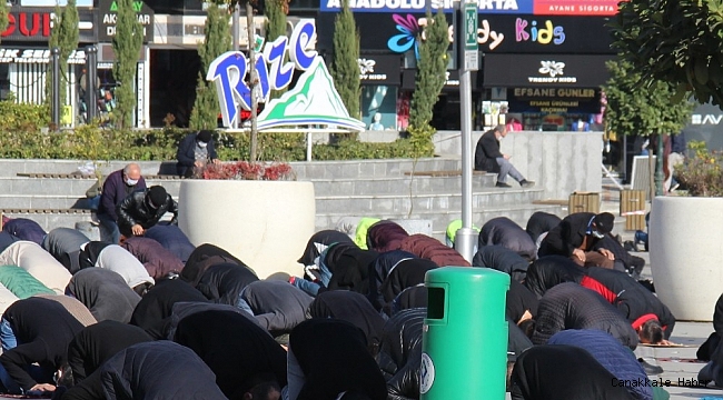 Yağmurun başkentinde yağmur duası