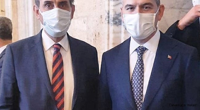 Yalçınkaya İçişleri Bakanıyla Akçakale&#039;yi konuştu