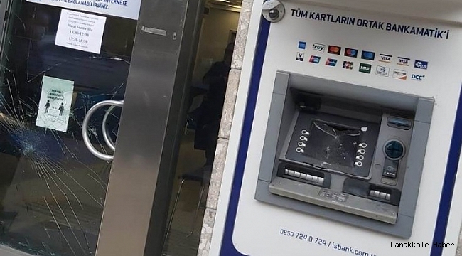 Yasağı ihlal ederek ATM&#039;lere zarar veren şüpheli yakalandı