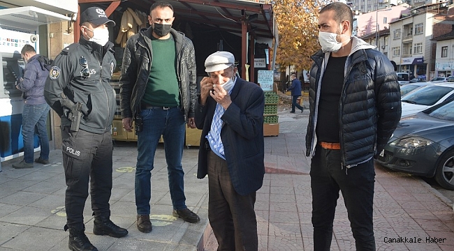 Yaşlı adam dolandırılmaktan son anda kurtarıldı
