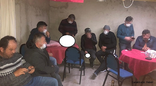 Yayla evine kumar baskınI: 9 gözaltı