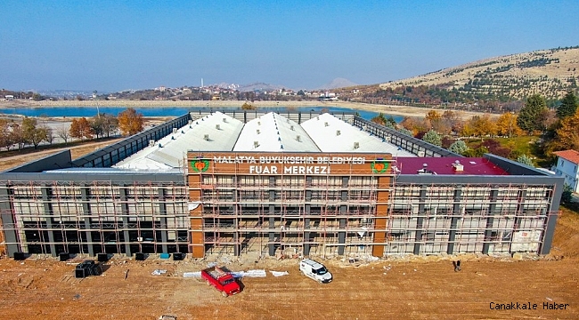 Yeni kongre ve fuar merkezinde çalışmalar tüm hızıyla ilerliyor