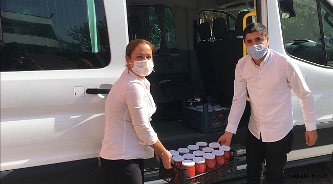 Yenişehir Belediyesi dar gelirli aileler için üretime devam ediyor